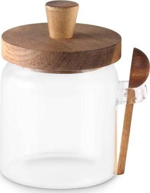 Karaca Mova Akasya Kaşıklı Saklama Kabı 470 ml - Image 1
