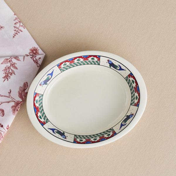 Karaca x Ömür Akkor İznik Balık Fırın Kabı 22 cm - Image 1