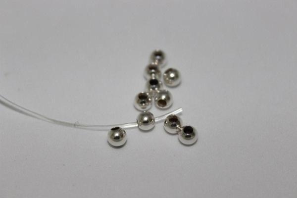 Gümüş Boncuk 4mm - Image 1