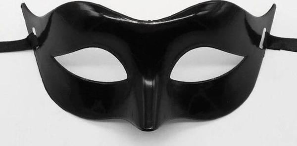 Siyah Renk Masquerade Kostüm Partisi Venedik Balo Maskesi - Image 1