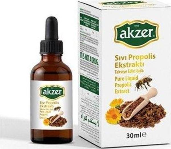 Akzer Sıvı Propolis Ekstraktı - 30 ml - Image 1