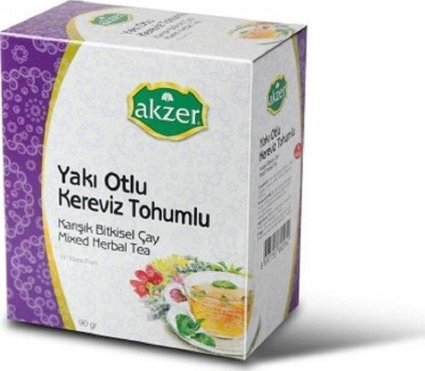 Akzer Yakıotlu Kereviz Tohumlu Çay 60lı Süzen Poşet - Image 1