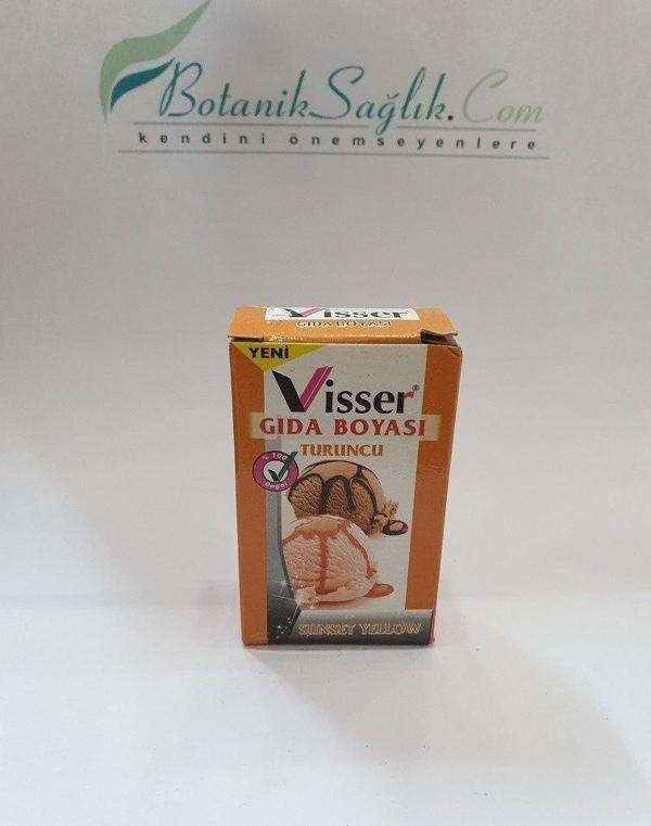 Visser Toz Gıda Boyası (9Gr) Turuncu - Image 1
