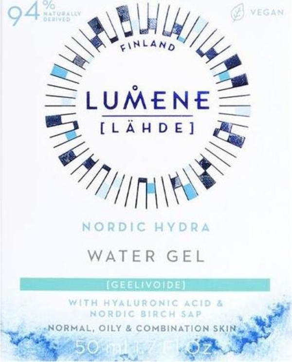 LUMENE Water Gel 50ml-72 Saat Nemlendirici Jel - Image 1