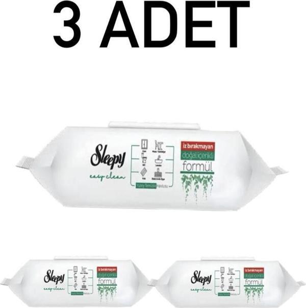 Sleepy 300 adet Beyaz Sabunlu Yüzey Temizlik Havlusu - Image 1