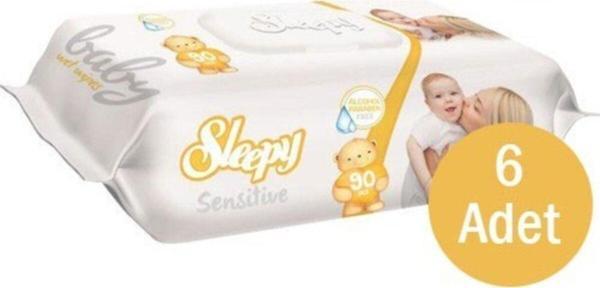 Sleepy Sensitive Islak Havlu 6'lı Paket - Image 1