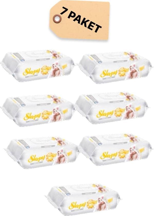 Sleepy Sensitive 90 Yaprak 7'li Paket Islak Mendil & Havlu - Image 1