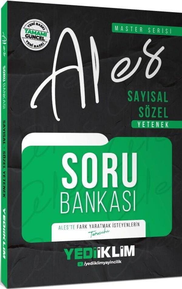 Yediiklim Yayınları ALES Sayısal Sözel Yetenek Soru Bankası - Yediiklim Yayınları - Image 1