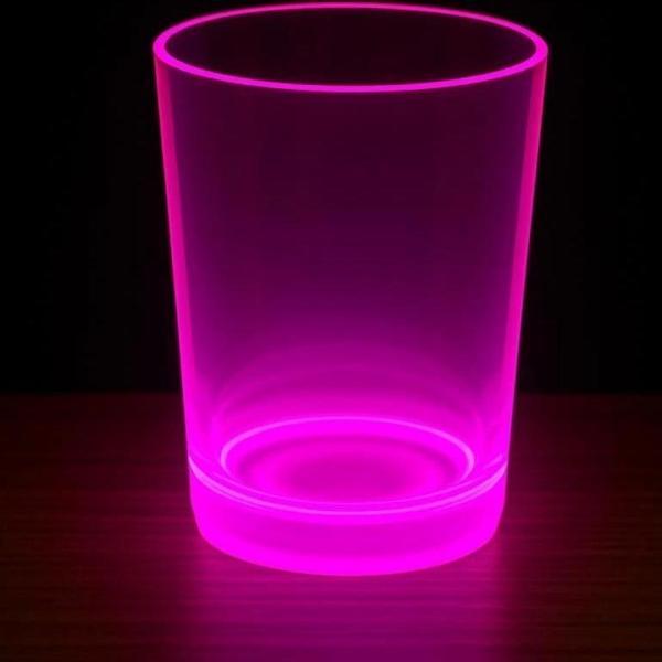 Partyglow Neon Pembe Bardak 8.5 X 10.5 Cm - Image 1