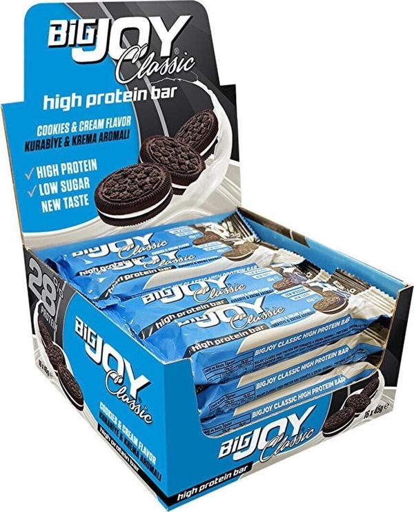 Big Joy Classic High Protein Bar 45 gr 16 Adet Kurabiye - Image 1