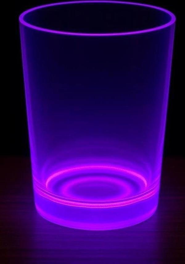 Partyglow Neon Mor Bardak 8.5 X 10.5 Cm - Image 1