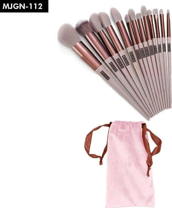 Mujgan 12'li Fix Fırça Seti Pembe - Image 1