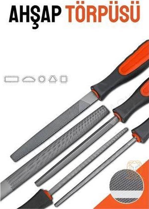 Ahşap Törpüsü 5 Model Ahşap Törpü Seti - Image 1