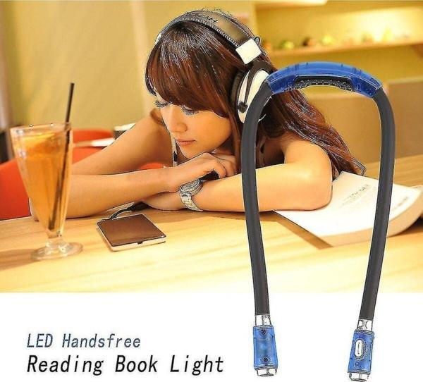 Mdrandy Desteksiz Okuma Lambası 4 Led 2 Görüş Açısı Aydınlatma Kontrolü - Image 1