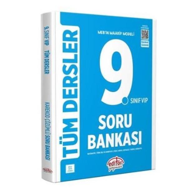 Editör 9.Sınıf Tüm Dersler Soru Bankası - Editör - Image 1