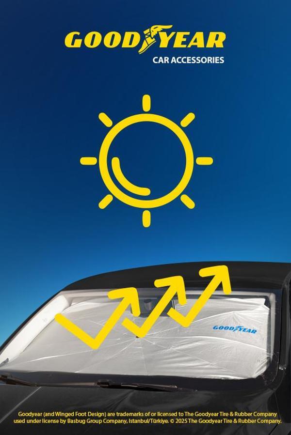 GOODYEAR PREMIUM ŞEMSİYE GÜNEŞLİK - Image 1