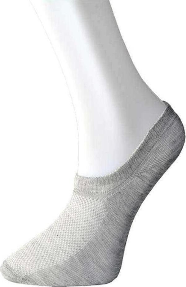 Gri Kadın Görünmez Çorap 12 çift - Image 1