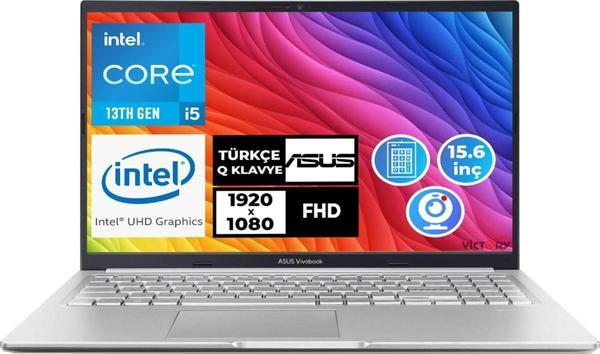Vivobook I5-13420H 8gb 512GB SSD 15.6" Fhd W11P Taşınabilir Bilgisayar X1502VA-NJ869 9 - Image 1