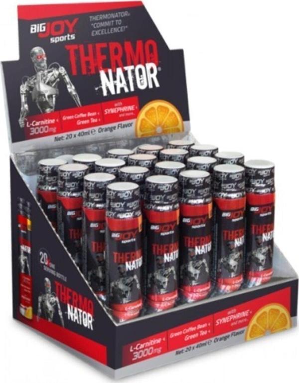 Bigjoy Sports Thermonator L-carnitine 3000 Mg 20 Ampul - Portakal Aroma - Image 1