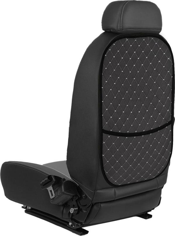 Graypoint Serisi Dokuma Kumaş Oto Koltuk Arkası Koruyucu Cepli Organizer 2 Adet - Image 1
