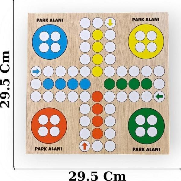 Ahşap Kızma Birader Orta Boy (29.5x29.5 cm) - Image 1