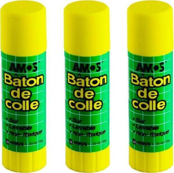 Amos Stick Yapıştırıcı 8 gr 3 Adet - Image 1