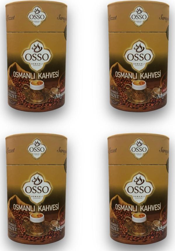 Osso 4’lü Silindir Osmanlı Kahvesi(4X200=800gr) - Image 1