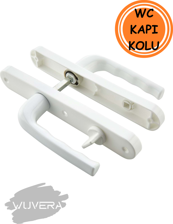 Wuvera PVC Pimapen Banyo/WC Kapı Kolu – Hafif ve Pratik Kapı Çözümü - Image 1