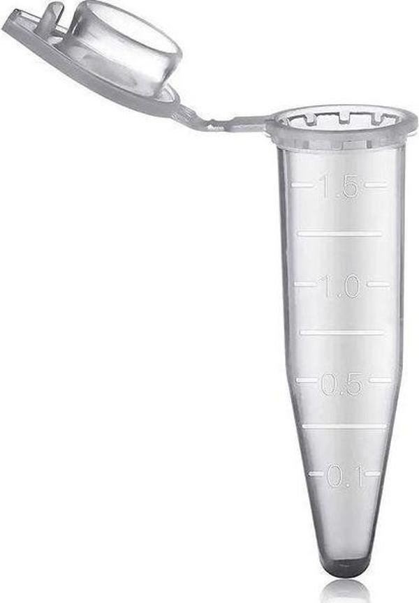 Eppendorf 1,5 ml Tüp - 100 Adet - Image 1