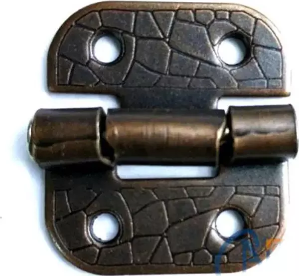 Stoplu Menteşe - 30x33mm, Oksit, 1 Adet - Image 1