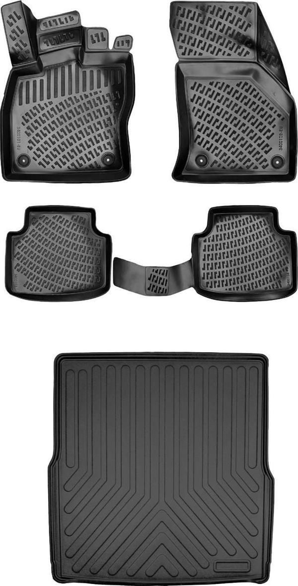 Volkswagen Passat B9 Variant 2024+ 3D Paspas ve Üst Bagaj Havuzu - Image 1