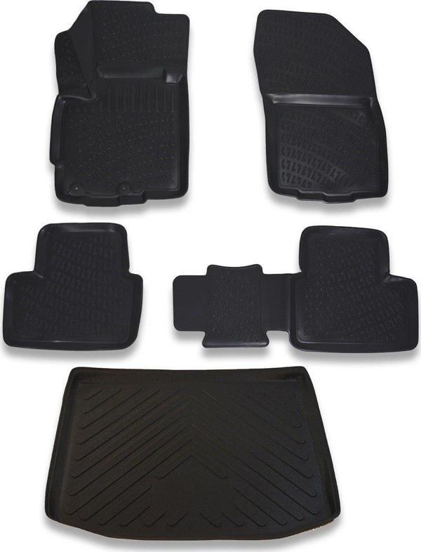 Mitsubishi ASX SUV 2010 ve Sonrası Paspas ve Bagaj Havuzu Seti - Image 1