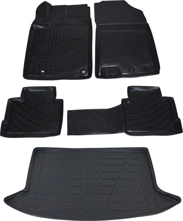 Hyundai Kona 2018 Ve Sonrası Paspas Ve Bagaj Havuzu Seti - Image 1