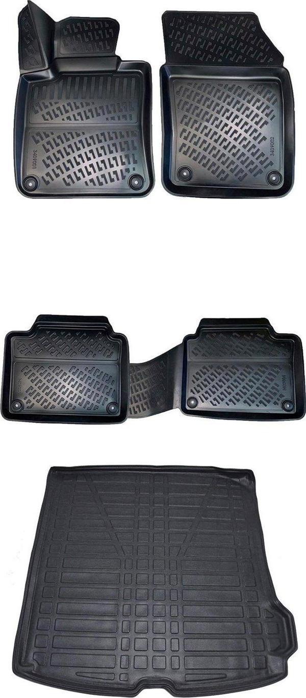 Volvo V90 Station Wagon 2018+ 3D Paspas ve Bagaj Havuzu Seti - Image 1