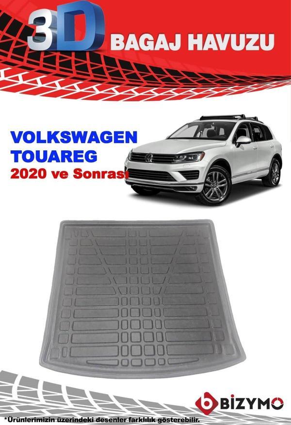 Volkswagen Touareg 2020 ve Sonrası 3D Bagaj Havuzu Bizymo - Image 1