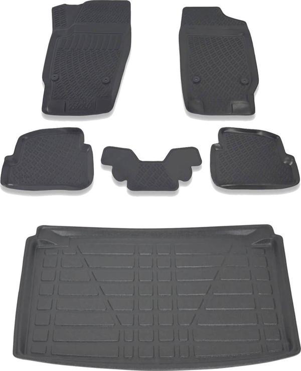 Seat İbiza Hb 2002-2008 Havuzlu Paspas ve Bagaj Seti Bizymo - Image 1