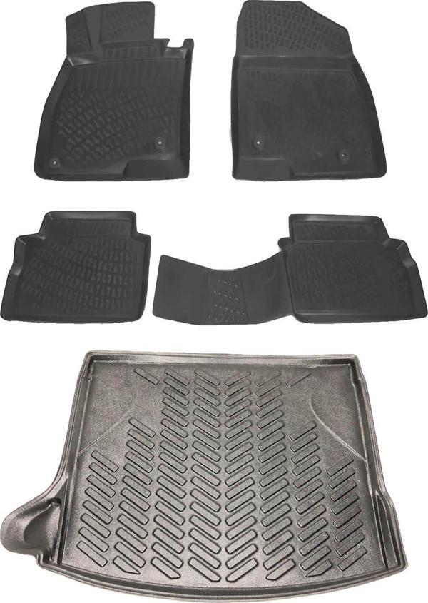 Mazda 3 Hb 2013+ Havuzlu Paspas ve Bagaj Seti Bizymo - Image 1