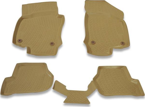 Seat Altea 2004 Ve Sonrası 3D Bej Paspas Takımı Bizymo - Image 1