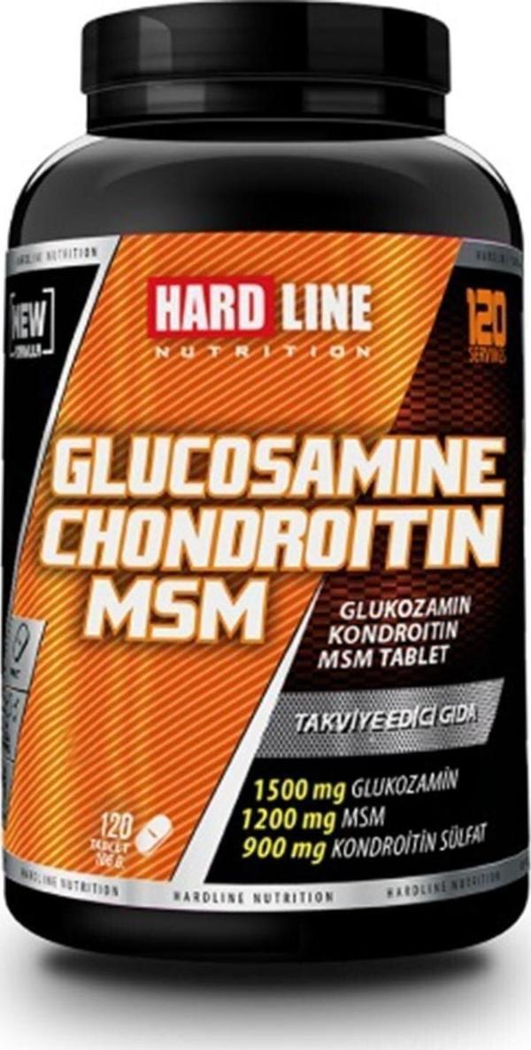 Hardline Glucosamine Chondroitin Msm 120 Tablet - Image 1
