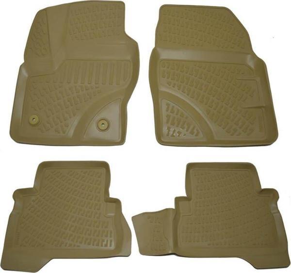 Ford Kuga Suv 2013-2019 3D Havuzlu Bej Paspas Takımı Bizymo - Image 1