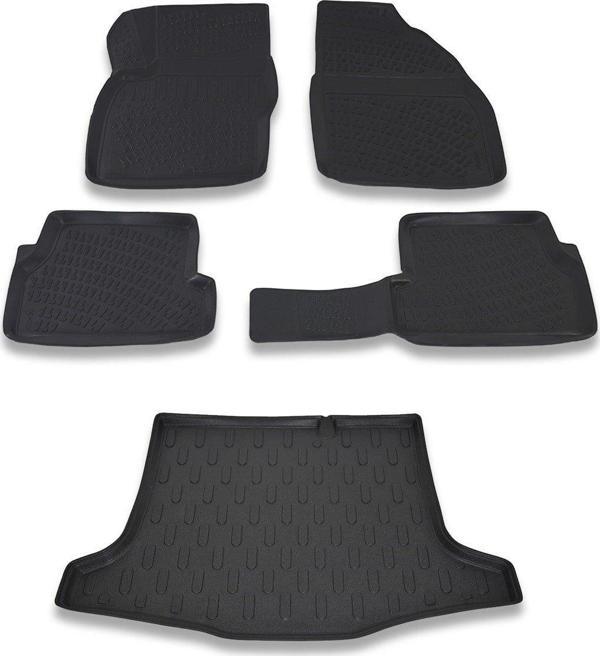 Ford Focus 2 Sedan 2004-2011 Paspas Ve Bagaj Havuzu Seti - Image 1