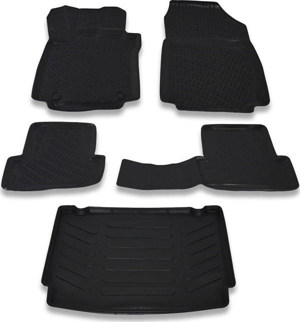 Renault Clio 4 Sport Tourer Düşük 2013 Ve Sonrası Paspas ve Bagaj Havuzu Seti - Image 1