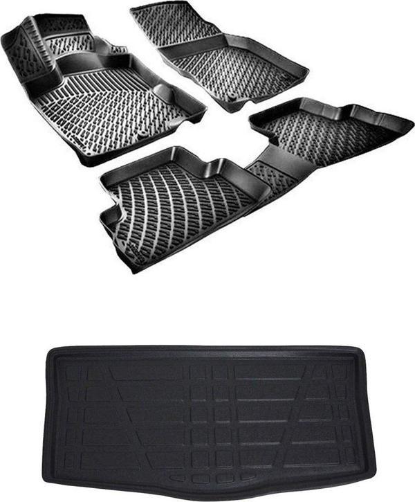 Citroen C1 2005-2014 3D Havuzlu Paspas ve Bagaj Havuzu Bizymo - Image 1