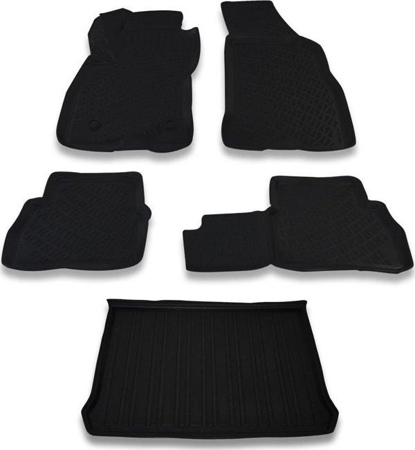 Fiat Doblo 2010-2015 Paspas Ve Bagaj Havuzu Seti - Image 1