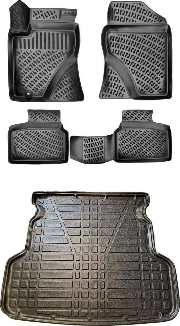 Toyota Avensis STW 2003-2008 3D Paspas ve Bagaj Havuzu Seti Bizymo - Image 1
