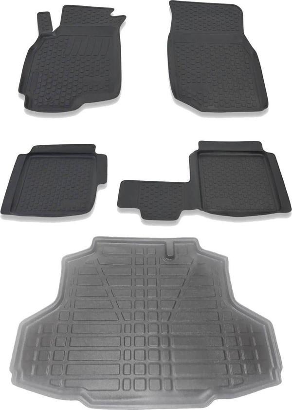 Mitsubishi Lancer 2003-2008 Havuzlu Paspas ve Bagaj Havuzu Seti Bizymo - Image 1