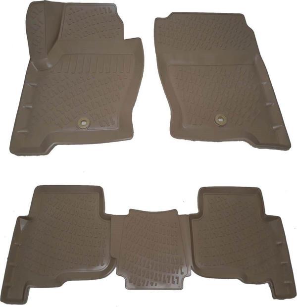 Land Rover Discovery 4 2009-2016 Bej 3D Havuzlu Paspas Takımı Bizymo - Image 1
