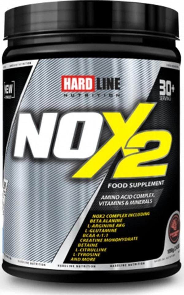 Hardline Nox 2 1090 gr Karadut Aromalı 30 Servis Pre Workout - Image 1