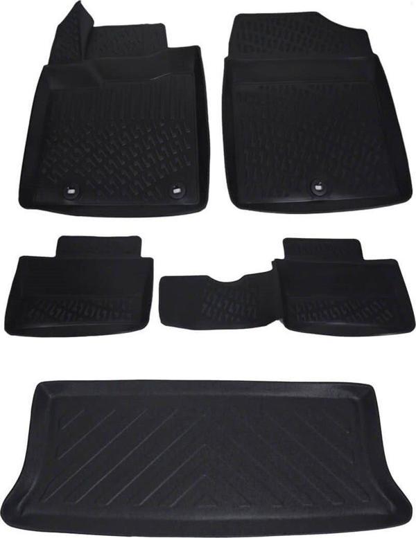 Kia Picanto 2011-2017 Havuzlu Paspas ve Bagaj Seti Bizymo - Image 1