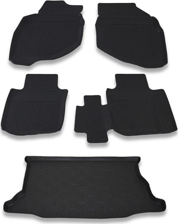 Honda Jazz 1. Nesil Hb 2002-2008 Paspas Ve Bagaj Havuzu Seti - Image 1